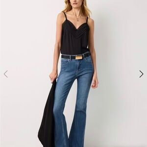 White House Black Market high Rise Flared Jeans